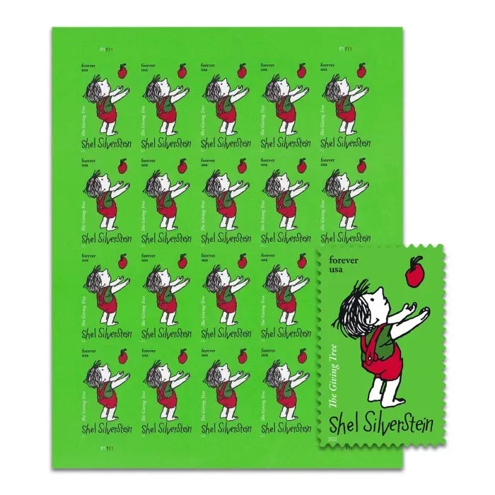 2019 Shel Silverstein Forever First Class Postage Stamps