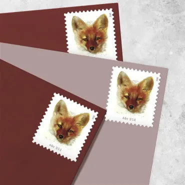 2023 Red Fox First Class Postage Stamps