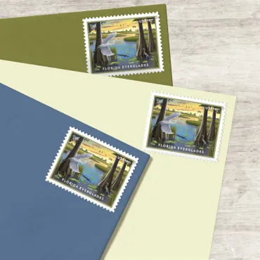 2023 Florida Everglades Express Priority Stamps