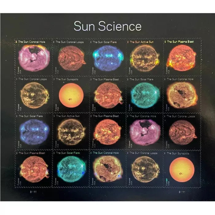 2021 Sun Science Forever First Class Postage Stamps