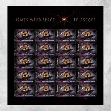 2022 James Webb Space Telescope Forever First Class Postage Stamps