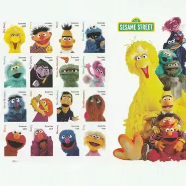 2019 Sesame Street Forever First Class Postage Stamps