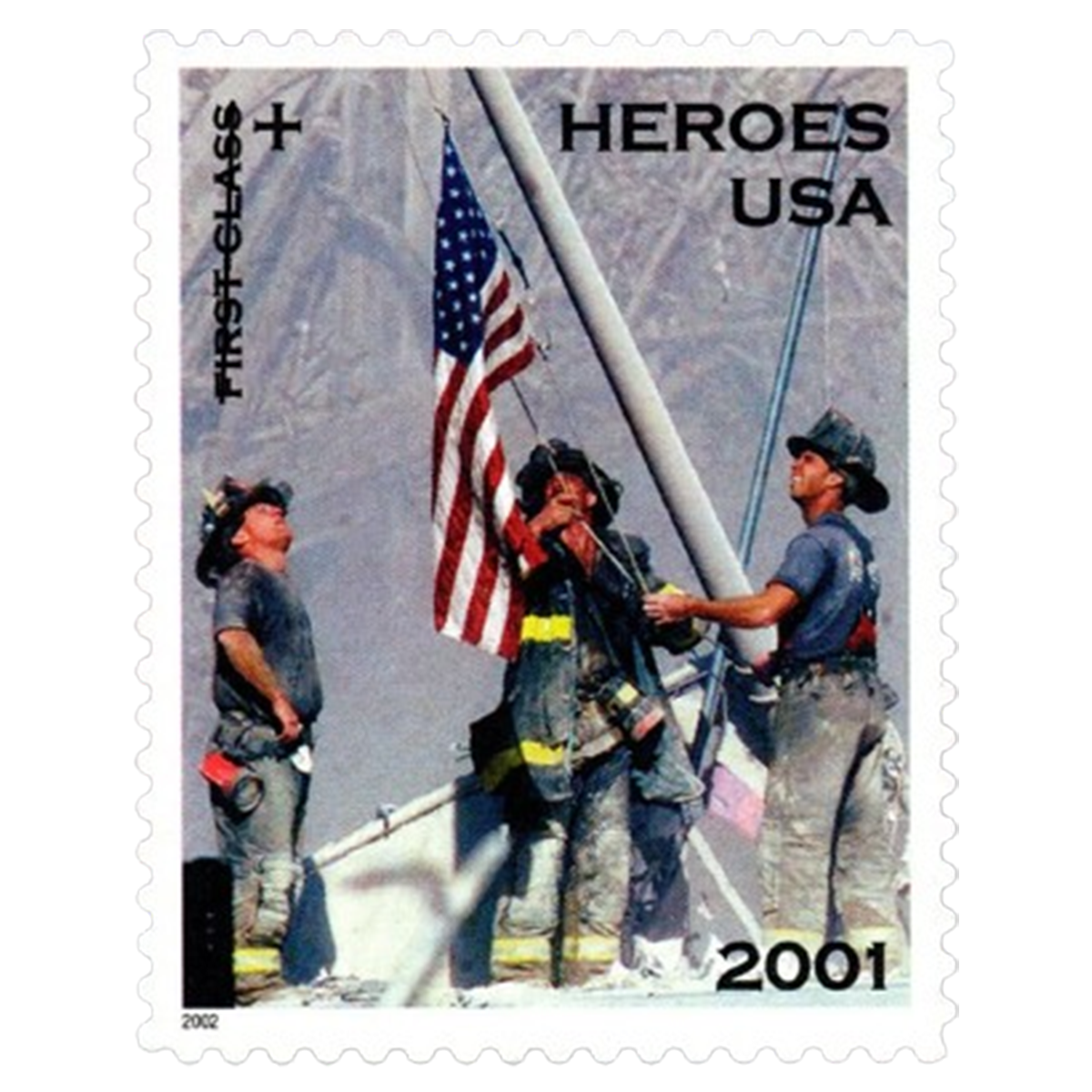 2001 US America Responds  First Class Postage Stamps